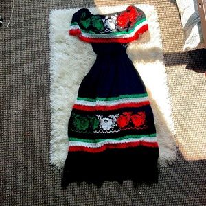 Mexican Culture Dress with shall